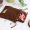 Dancing Bear Fleece Throw Blanket, Brown, Soft Micro Fleece, Travel-Friendly